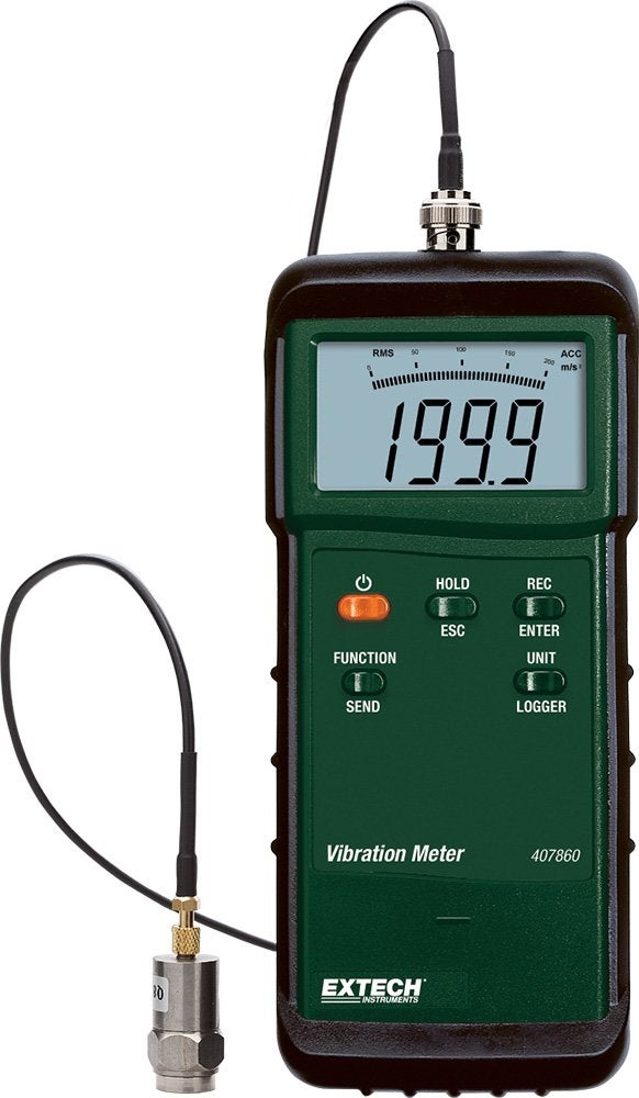 Extech Extech 407860 Heavy Duty Vibration Meter 