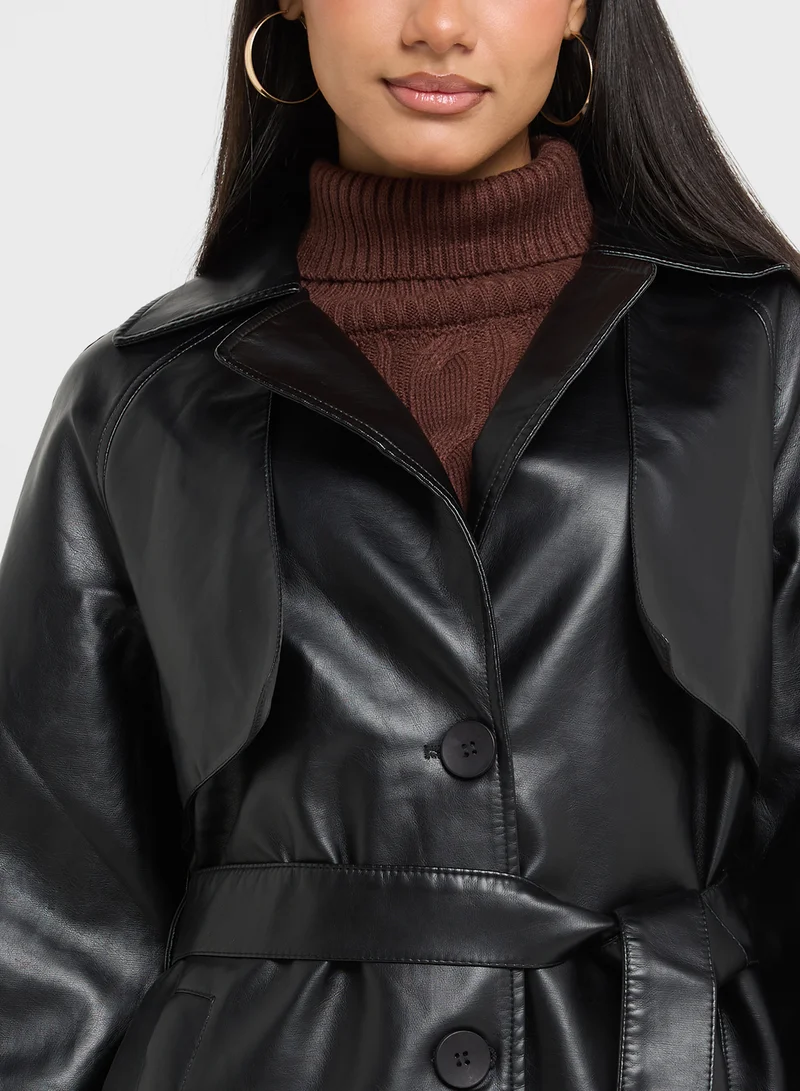 ايلا PU Over Coat