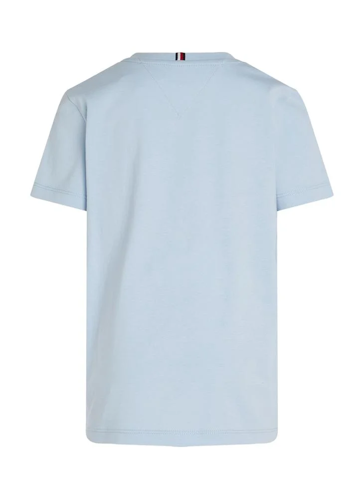 تومي هيلفيغر Youth Logo Crew Neck T-Shirt
