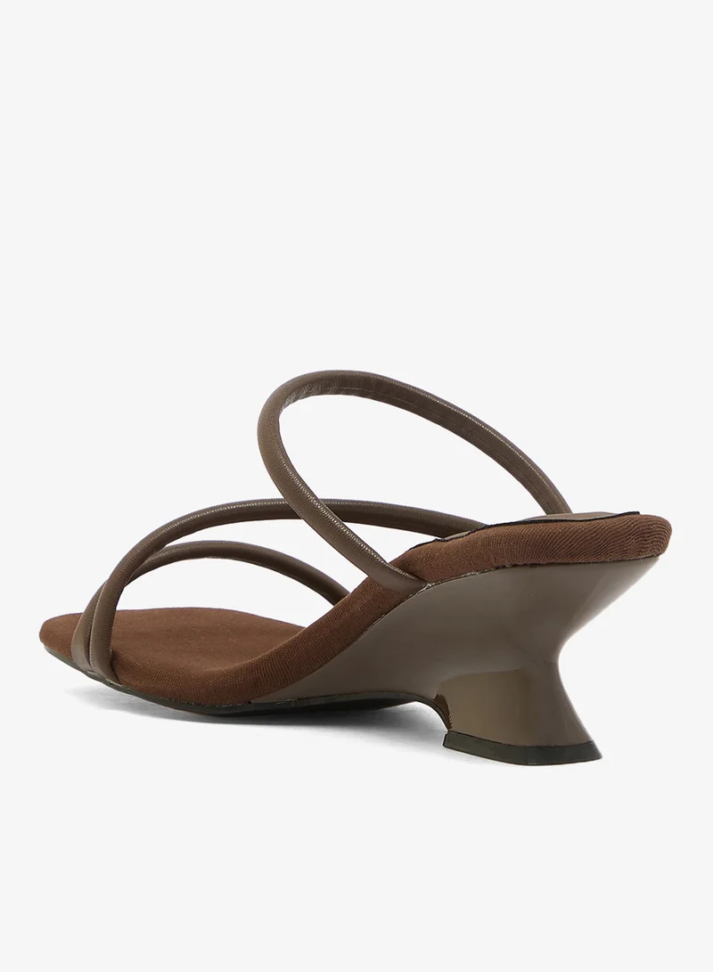 GLAMOROUS  Casual Brown Wedge Sandals for Women | Best Price UAE