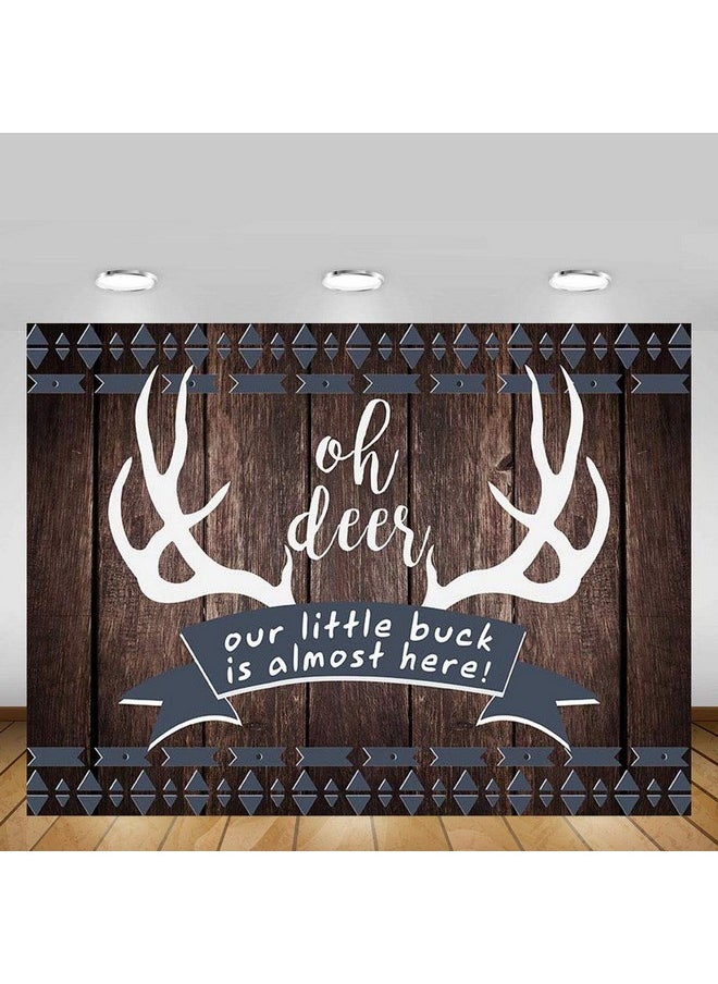 7X5Ft Rustic Oh Deer Baby Shower Background Props Wood It'S A Boy Buck On The Way Baby Shower Antlers Woodland Backdrop Party Decoration Photo Banner Supplies - pzsku/Z64FEF0FA29227451D9C9Z/45/_/1697270991/158bc9b5-e15c-4c39-b2d4-06e9c5262e5a