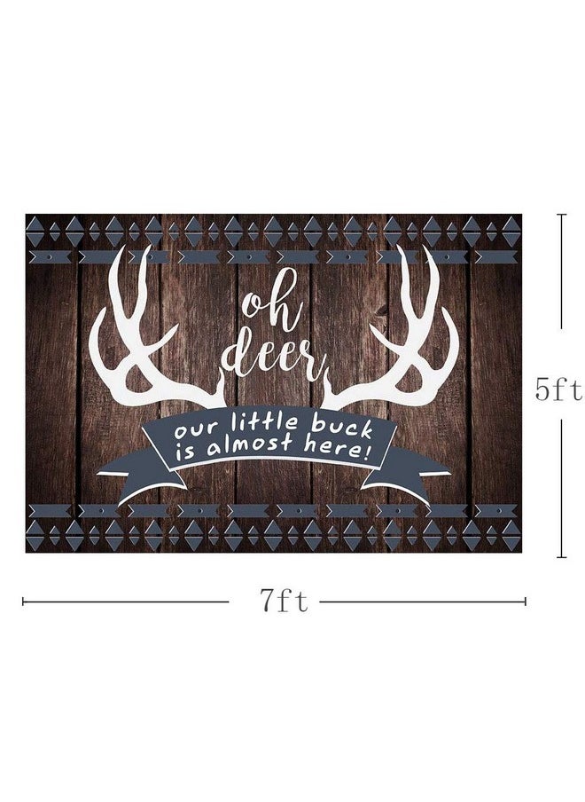 7X5Ft Rustic Oh Deer Baby Shower Background Props Wood It'S A Boy Buck On The Way Baby Shower Antlers Woodland Backdrop Party Decoration Photo Banner Supplies - pzsku/Z64FEF0FA29227451D9C9Z/45/_/1697270992/f182527b-c203-483a-b242-6defec31a5a0