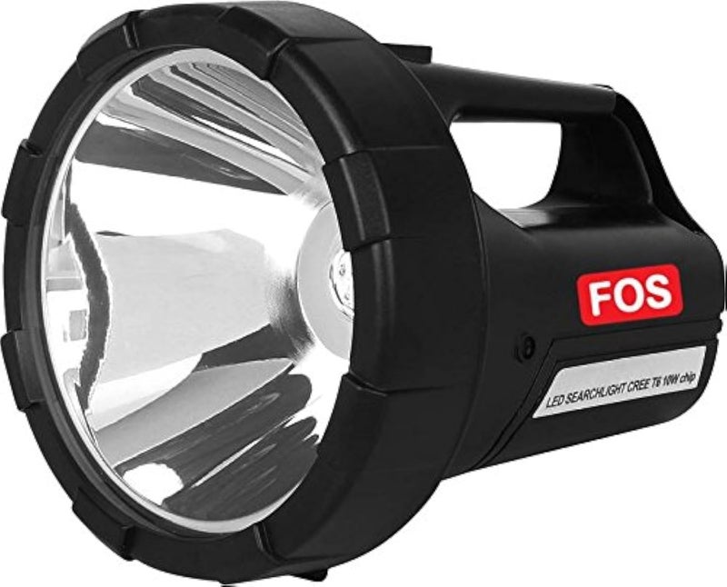 FOS LED Search Light 10W (Range up to 1 Km.) Rechargeable Handheld Torch - Image 5