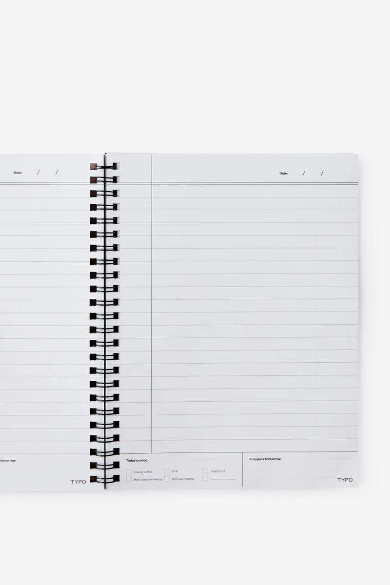Typo A5 Spinout Notebook V2