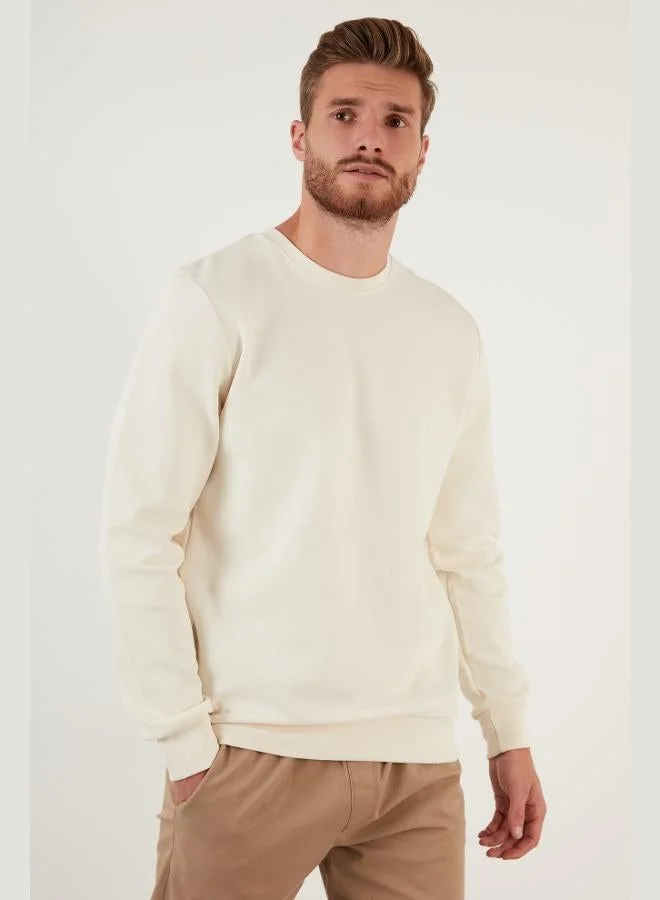 Buratti  Buratti Regular Fit Crew Neck Cotton Sweat Men's SWEAT 5905337 for Men | Best Price UAE