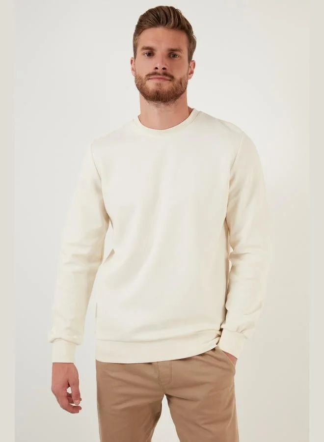 Buratti  Buratti Regular Fit Crew Neck Cotton Sweat Men's SWEAT 5905337 for Men | Best Price UAE