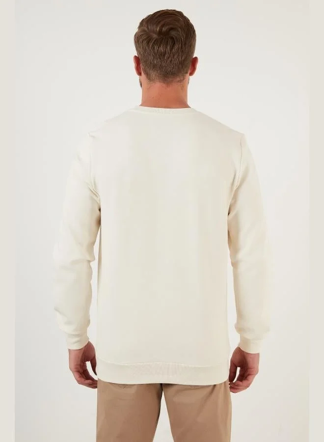 Buratti  Buratti Regular Fit Crew Neck Cotton Sweat Men's SWEAT 5905337 for Men | Best Price UAE