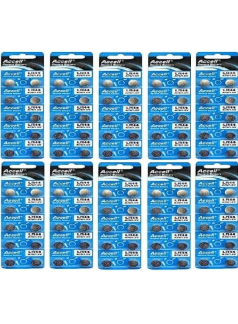 100-Pieces Accell AG13 LR44 (A76) Alkaline 1.5V Batteries