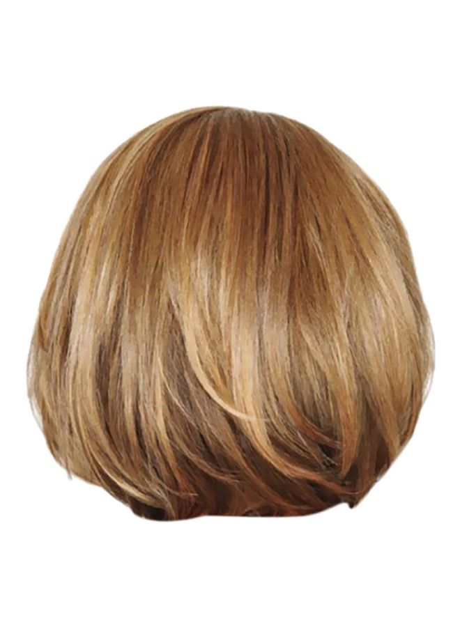 Loquat Short Curly Hair Wig Brown