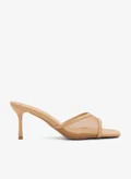 ELLA Mesh Heeled Mule