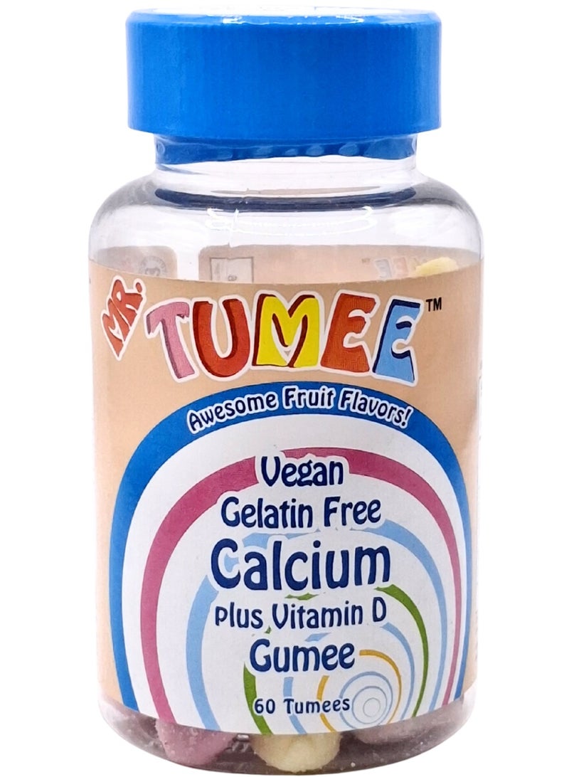 مستر تومي كالسيوم بلس فيتامين د جومي 60 ثانية