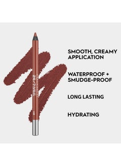 Urban Decay 24;7 Glideon Lip Pencil Waterproof & Longwearing Lip Liner Smooth, Creamy & Moisturizing Formula With Vitamin E Prevents Lipstick From Feathering Liar (Mauvenude), 0.04 Oz  - Image 4