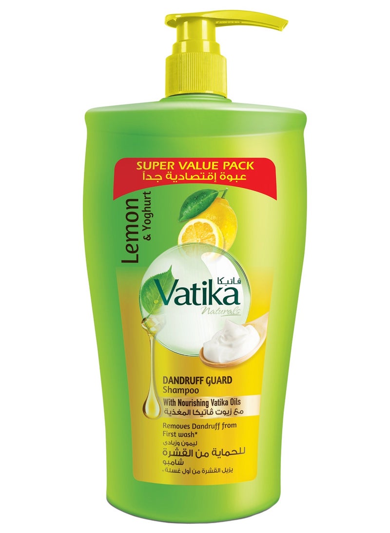 Vatika Naturals Anti-Dandruff Shampoo 1000ml | Removes & Prevents Dandruff - Image 1