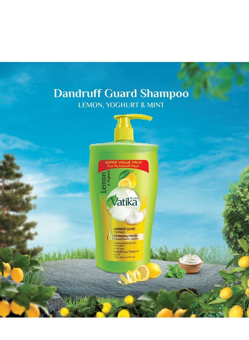 Vatika Naturals Anti-Dandruff Shampoo 1000ml | Removes & Prevents Dandruff - Image 2