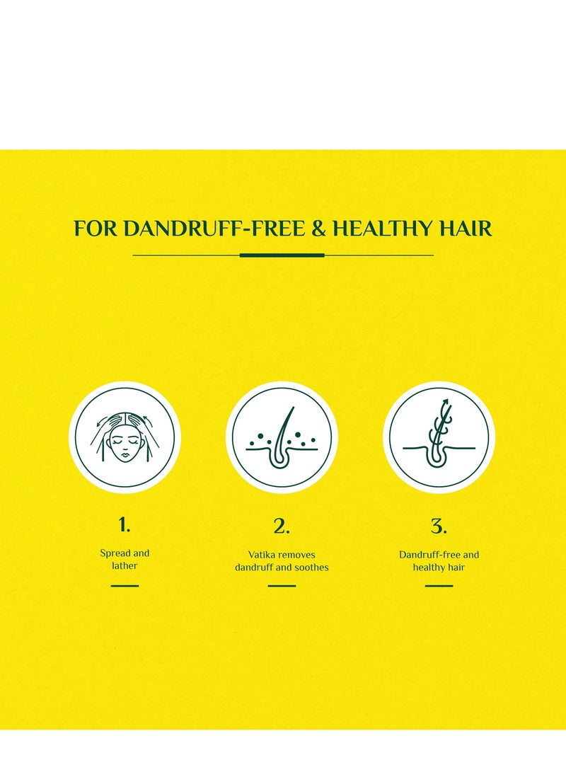 Vatika Naturals Anti-Dandruff Shampoo 1000ml | Removes & Prevents Dandruff - Image 4