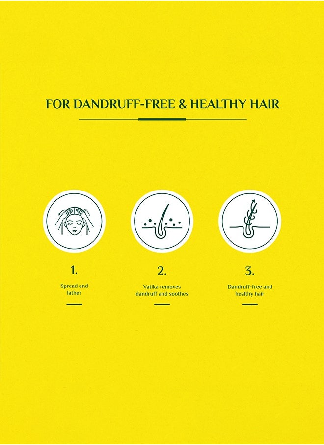 Vatika Naturals - Dandruff Guard Shampoo Enriched With Lemon And Yoghurt 1Liters - Image 1