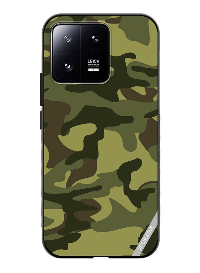 VR CREATIVE Protective Case Cover For Xiaomi 13 Military Texture Design Multicolour - Image 1