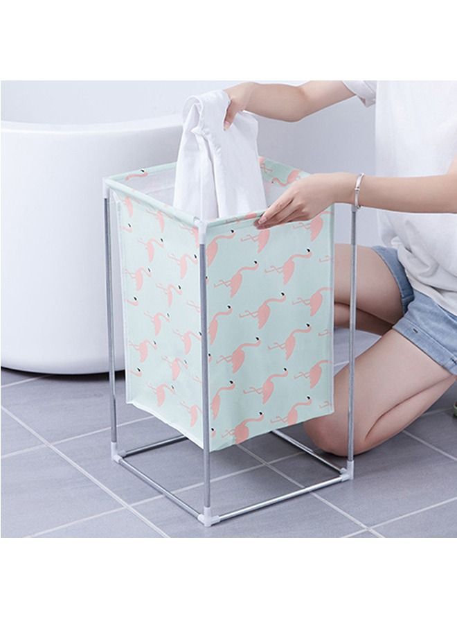 إيه جي دي سلة غسيل متعددة الوظائف مزينة برسومات كرتونية متعددة الألوان - Image 4