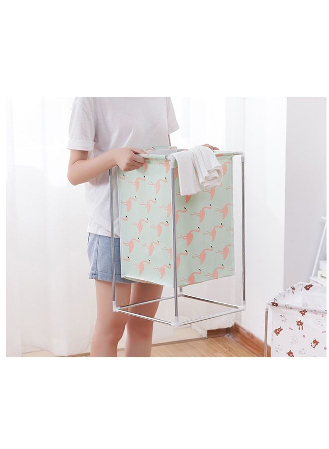 إيه جي دي سلة غسيل متعددة الوظائف مزينة برسومات كرتونية متعددة الألوان - Image 3