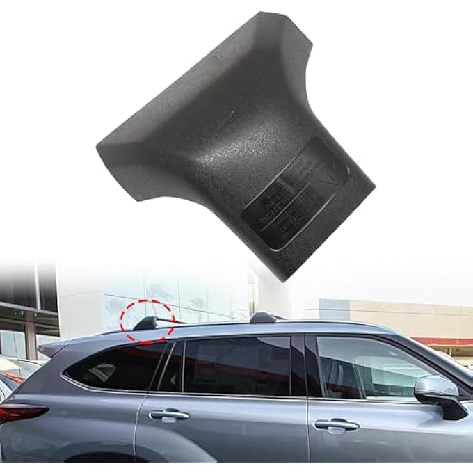 rayihni Roof Rack Cover Rear Right Fit for Toyota Highlander Xle Platinum 2020 2021 2022 2023 2024 Replaces PT767-48200-CVRR PT76748200CVRR - Image 3