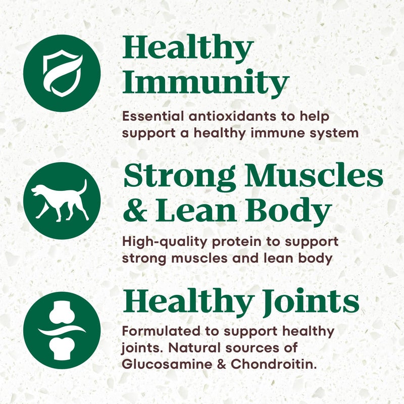 Nutro Ultra Adult Large Breed Dry Dog Food, Chicken, Lamb and Salmon Protein Trio, Adult Dog Food Dry Recipe, 13 lb. Bag - Image 4