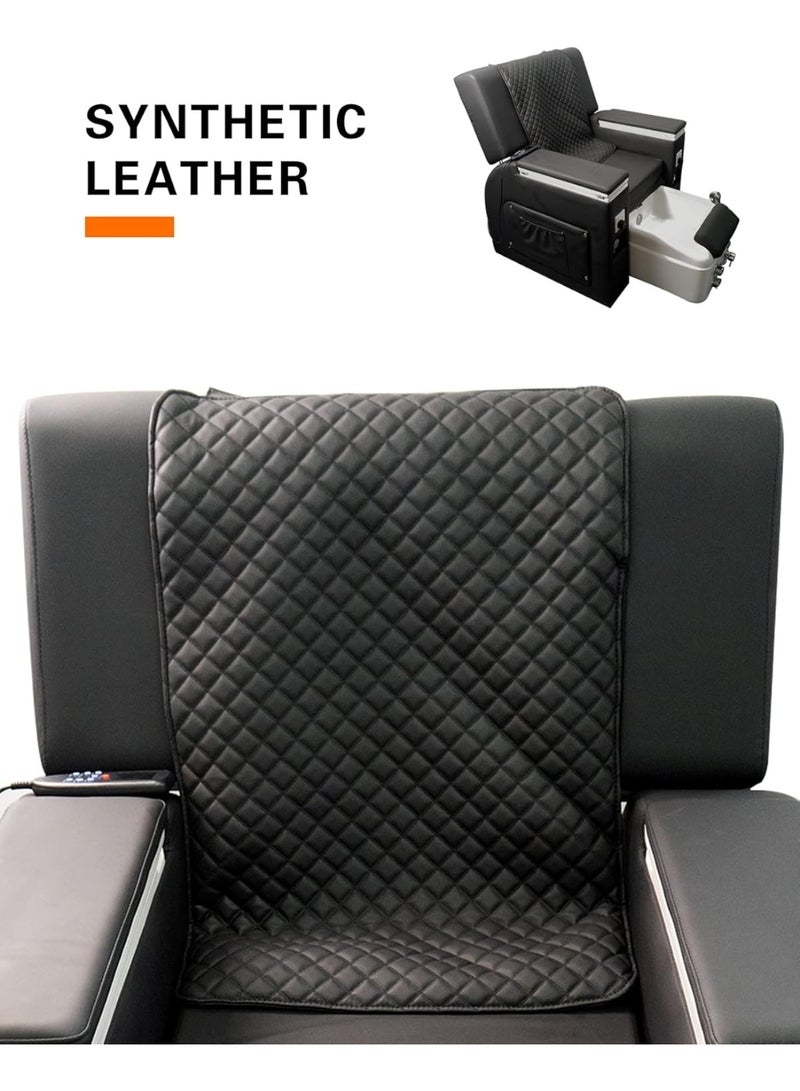 Meishida Electric Spa Chair, Electric Massager Chair with Adjustable Chair & Foot Tub for Beauty Spa Salon Furniture  - Image 2