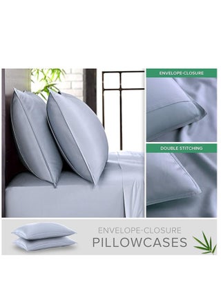 Bamboo Pillowcase Pair 400TC Cool, Anti-Allergic, Soft and Silky – Sky Blue - pzsku/Z64FFD36C11D9366463D7Z/45/1747391770/d93e2f9e-9c24-42d4-8c37-e2c08ef26887