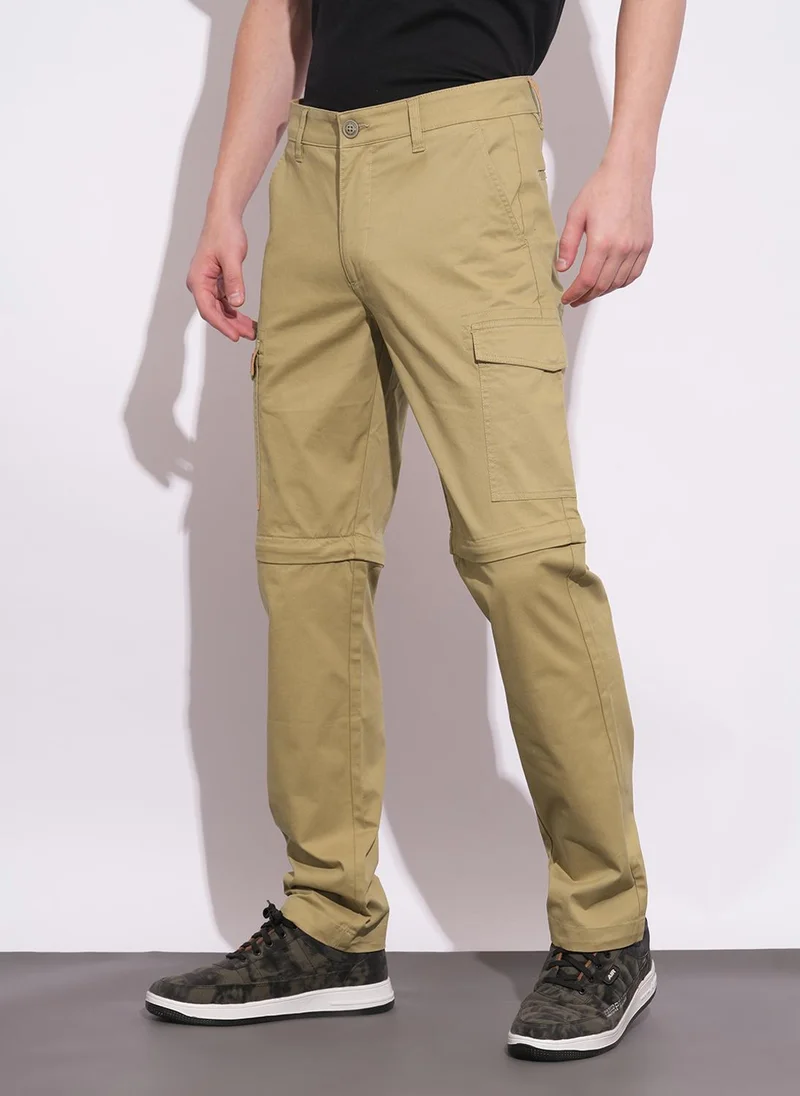 Being Human DK.KHAKI Men Classic Cargos Trousers for Men | Best Price UAE