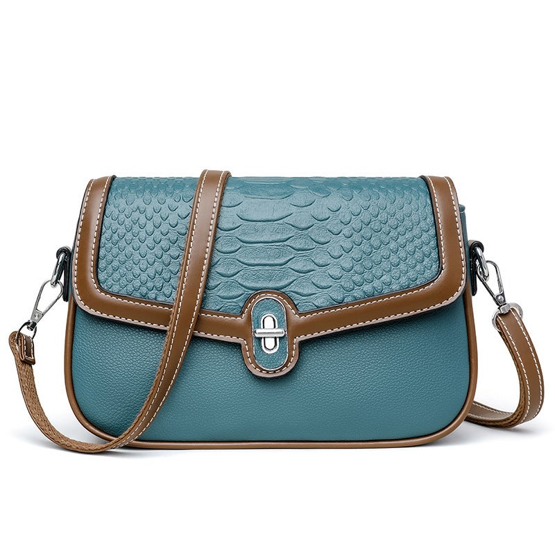 Popular Women'S Bag High-Grade Stone Pattern Shoulder Bag Fashionable Simple All-Match Casual Women'S Messenger Bag - Image 1