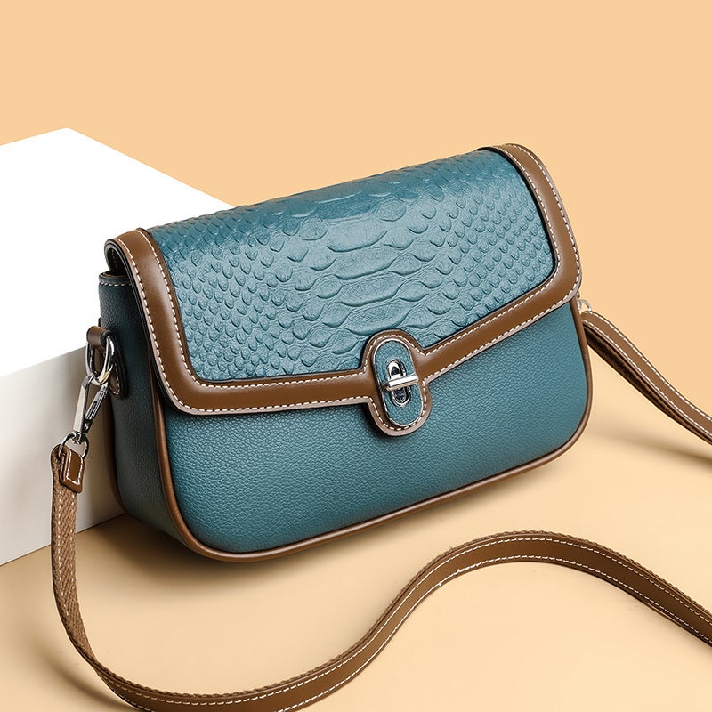 Popular Women'S Bag High-Grade Stone Pattern Shoulder Bag Fashionable Simple All-Match Casual Women'S Messenger Bag - Image 3