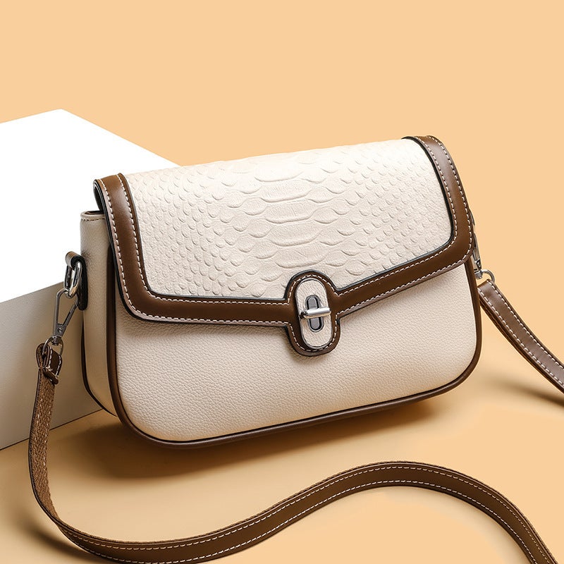 Popular Women'S Bag High-Grade Stone Pattern Shoulder Bag Fashionable Simple All-Match Casual Women'S Messenger Bag - Image 5