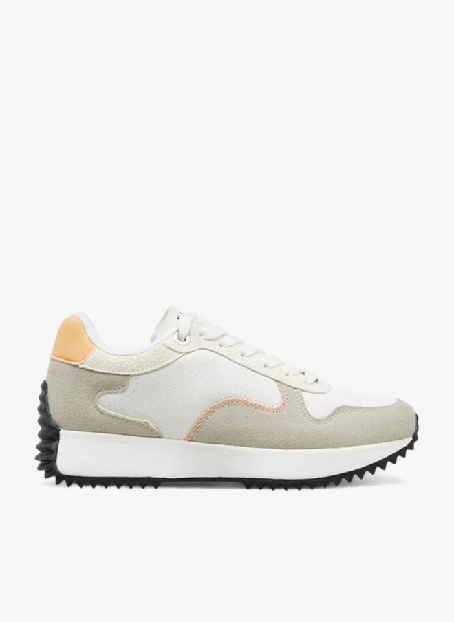 ايل Women'S Panelled Lace-Up Sneakers