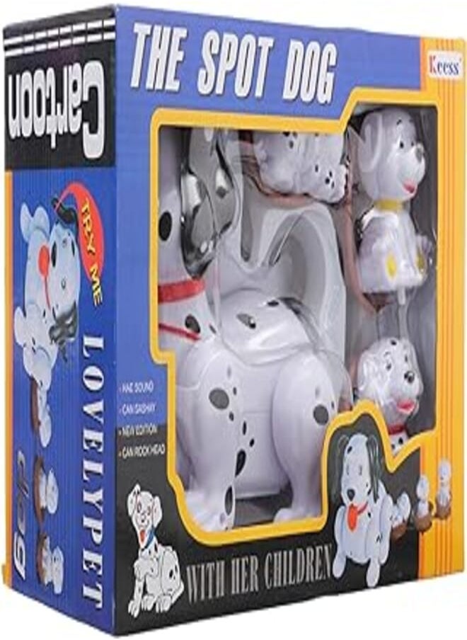 KEESS Keess Dog Toy With 3 Puppies 