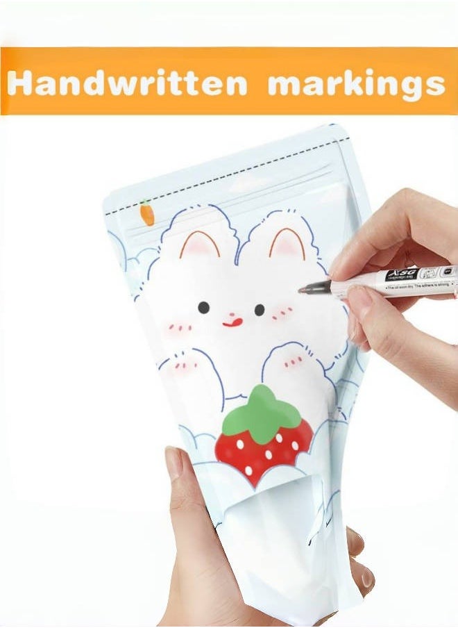 Vinnatsu 30PCS Bag Simpanan Serbuk Susu Bayi,Milk Powder Bag Baby Milk Storage Bag Portable Disposable Leakproof Powder Bags Double Sealed,Bag Simpanan Serbuk Susu Mudah Alih  - Image 5