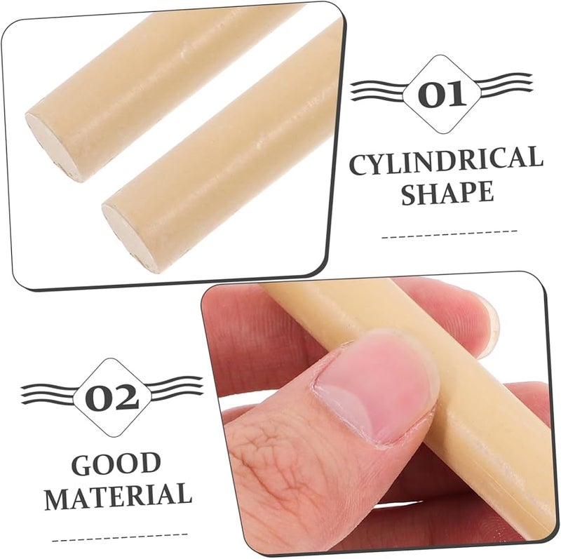 Stobaza 2pcs Beige Wood Furniture Scratch Repair Pens For Floors Tables Doors - Image 3