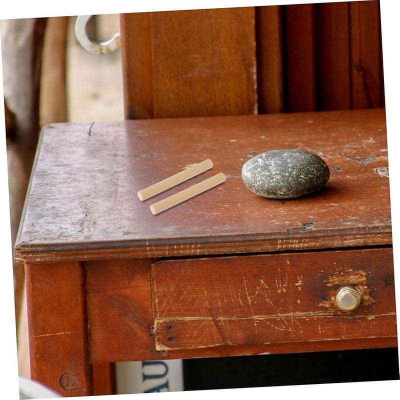 Stobaza 2pcs Beige Wood Furniture Scratch Repair Pens For Floors Tables Doors - Image 4