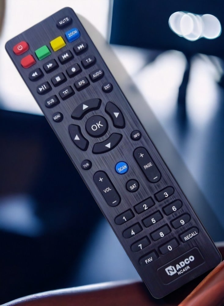 Nadco Replacement Remote Control for Nadco NC40R Satellite Receiver - Image 2