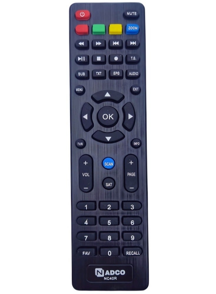 Nadco Replacement Remote Control for Nadco NC40R Satellite Receiver - Image 5