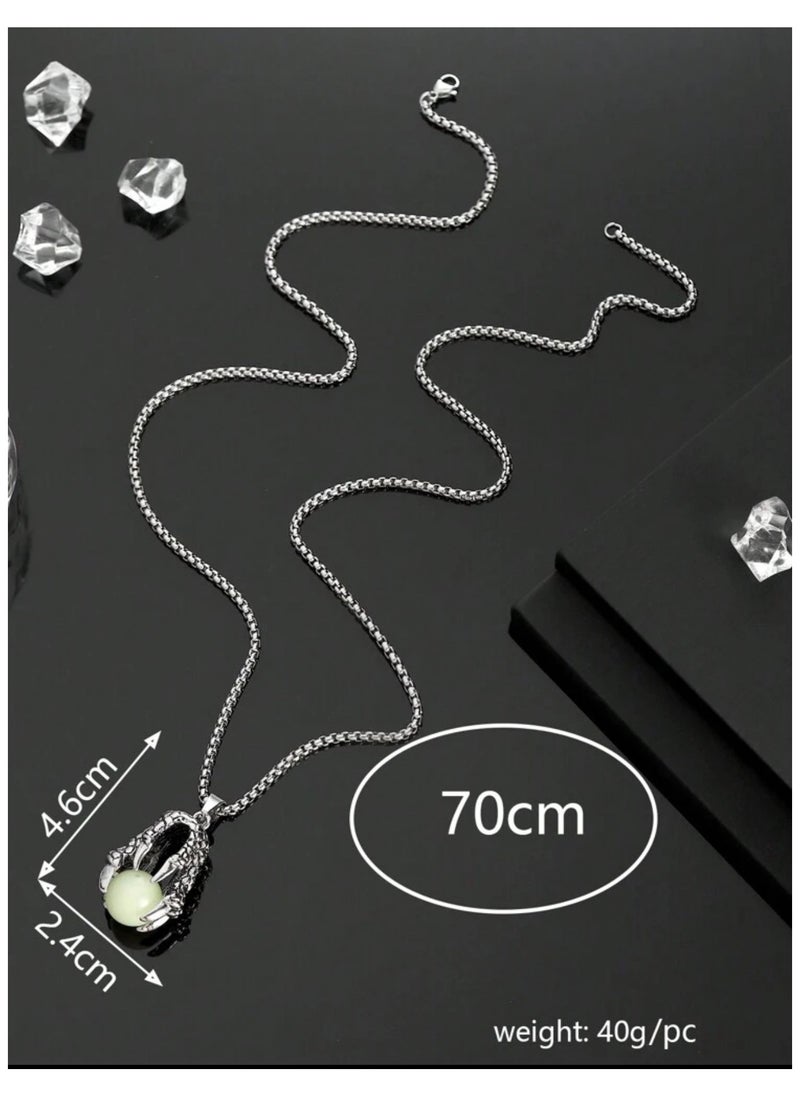 JewelryEveryday High Quality Silver Stainless Steel Necklace For Men Size 70 cm  - Image 2