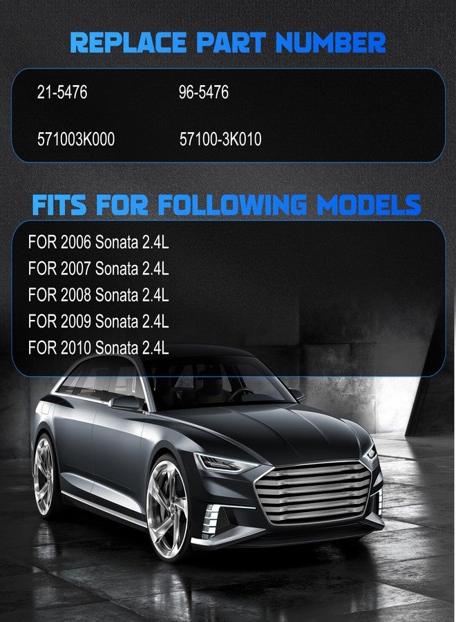 مضخة توجيه كهربائية YOMALL 21-5476 لـ 2006 Sonata 2.4L، لـ 2007 Sonata 2.4L، لـ 2008 Sonata 2.4L، لـ 2009 Sonata 2.4L، لـ 2010 Sonata 2.4L، استبدل OE 96-5476، 571003K000، 57100-3K010 - Image 2