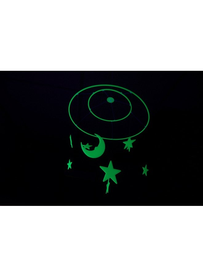 DirectGlow LLC 9 Piece Glow In The Dark Star Hanging Mobile - Image 3