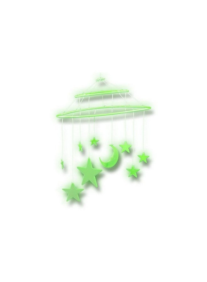DirectGlow LLC 9 Piece Glow In The Dark Star Hanging Mobile - Image 2
