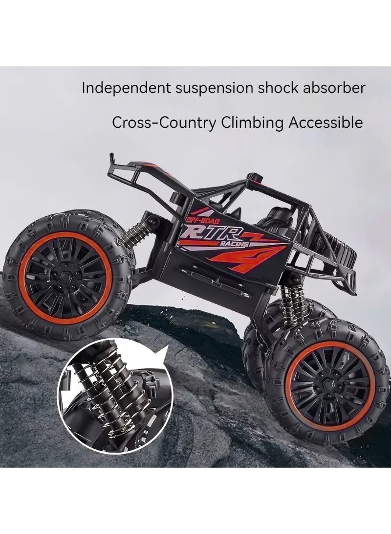 سيارة RC ذات ست عجلات عالية السرعة 2.4G كبيرة جداً مع هليكوبتر - سيارة انزلاق كهربائية للتحكم عن بعد للأطفال - Image 5