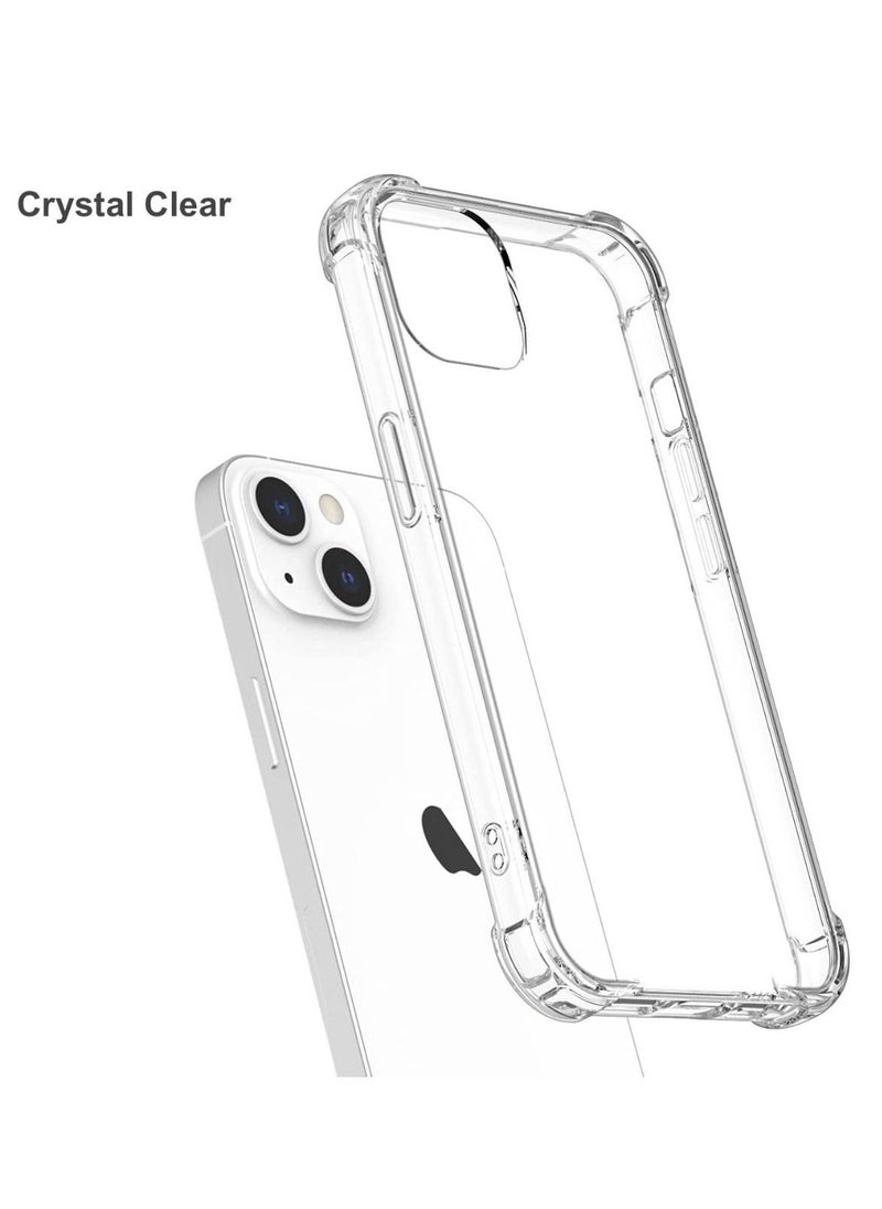 Houmt iPhone 14 Cover Clear Soft Bumper TPU Scratch Resistant Anti-Drop Slim Thin Shockproof Protective Case 6.1 Inch  - Image 2