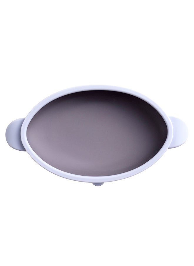 bibado Silicone Suction Bowl, Helps Babies To Grips With Scooping And Independent Feeding Suitable For 6 Months To 3 Years - Mist  - Image 2