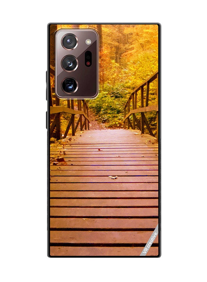 VR CREATIVE Protective Case Cover For Samsung Galaxy Note20 Ultra 5G Bridge To The Jungle Design Multicolour - Image 1