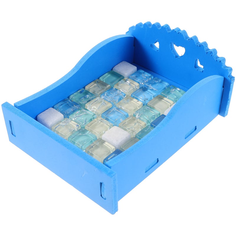1Pc Hamster Cooling Bed Crystal Hamster Nest Pet Sleeping Mat Sky- - Image 5