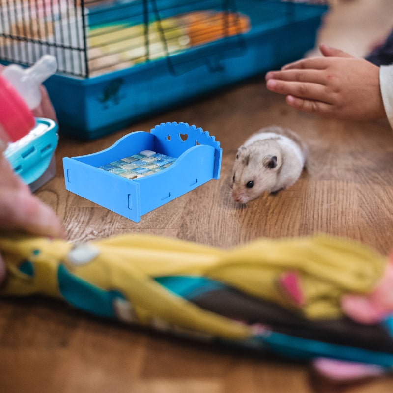 1Pc Hamster Cooling Bed Crystal Hamster Nest Pet Sleeping Mat Sky- - Image 3