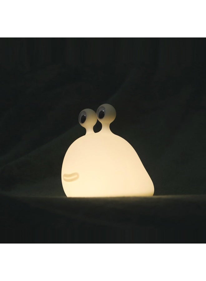 Uonlytech Cartoon Night Light Slug Silicone Bedside Sleeping Decorative Desktop Light Table Lamp for Kids Home Bedroom - Image 1