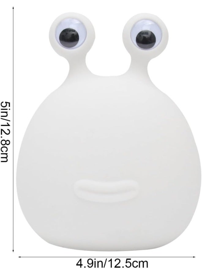 Uonlytech Cartoon Night Light Slug Silicone Bedside Sleeping Decorative Desktop Light Table Lamp for Kids Home Bedroom - Image 2